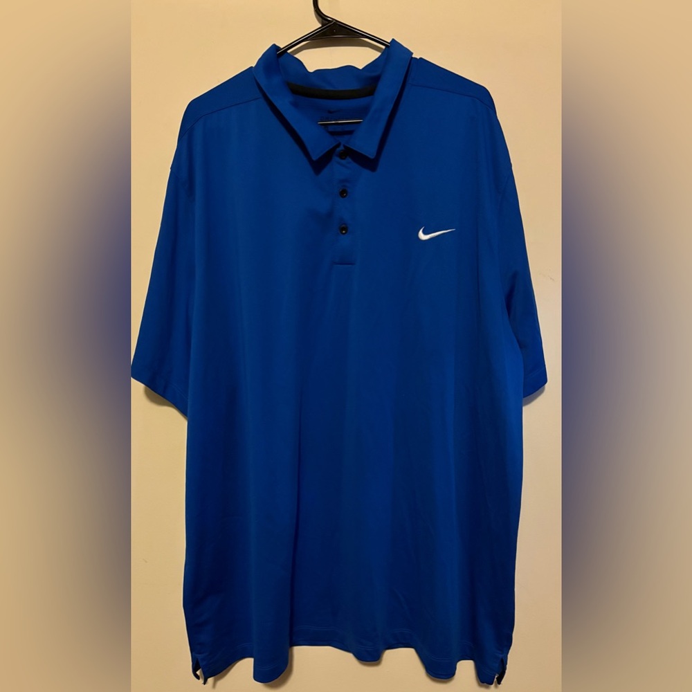 Nike Men's Classic Blue Polo Shirt